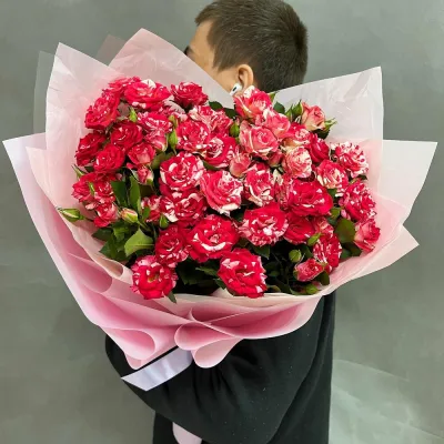 Купить Кустовые розы Fair Flow 9 шт