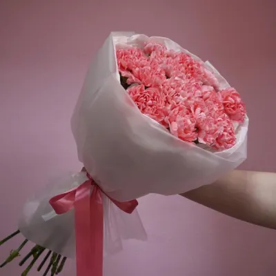Купить Шикарный букет гвоздик 15 шт